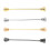 4St Men Suit Lapel Pins Koperen Corsage Decor Set 2