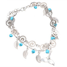 Double-Layer Enkellus Zeemeerminstaart Etnische Stijl Strand Sieraden