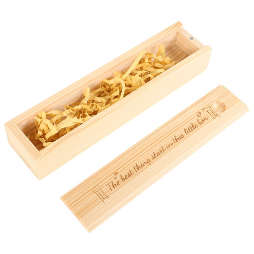 Caja De Madera Para De Embarazo Con