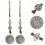 2 Pièces Collier Pendentif Corde Tibétain Pour Pull Vintage 5
