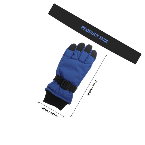 1 Paire De De Ski Imperméables Épais Pour Enfants 1