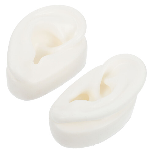 1 Paio D'orecchio In Silicone Riutilizzabili Per Vetrine
