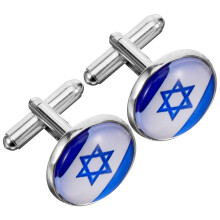 3Paren Paar Israël Manchetknopen Formele Kleding