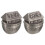 2Pcs De Metal Para Dente Do Bebê, 11