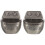 2Pcs De Metal Para Dente Do Bebê, 10