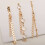 3Pcs Pulseiras De Lantejoulas Com Charms E Brilhantes 7