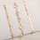 3Pcs Pulseiras De Lantejoulas Com Charms E Brilhantes 4