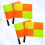 4St Match Flagga Hand Vattentät Fluorescerande (Gul) 9
