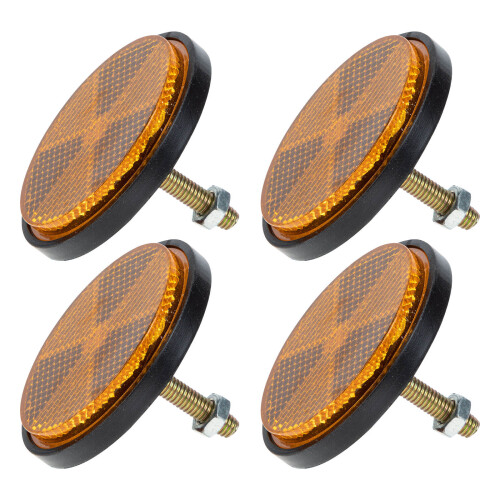 4Pcs Cykelreflektor Varningsreflektor Cykeltillbehör