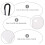 Smart Tracer Skyddsfodral Tracer Protector Kompatibel Tile Mate 9