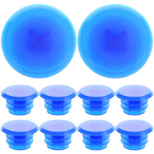 10Pcs Mountainbike Vägledare Handtagsslut Täpningar PVC
