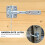 Gate Lock Anto Låsning Galvaniserat Kolstål Hasp Automatisk 10