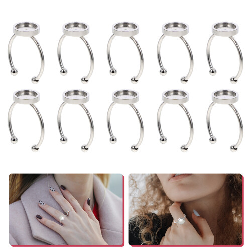 10Pcs Ringar I Leksaksstål Underlägg För Säkra Inställningar 2