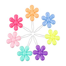 20Pcs Trådtrådar Blomdesign Wire Loop Trådmarkör Diy Sytillbehör
