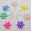 20Pcs Trådtrådar Blomdesign Wire Loop Trådmarkör Diy Sytillbehör 8