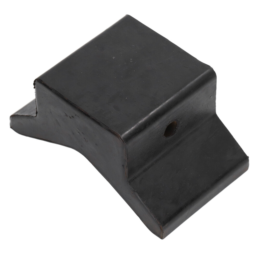 Universal 4In Rubber V Block Bow Stop For Boats Trailers Yachts Black 4401357311157