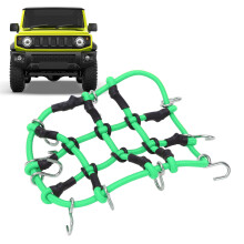 RC Gepäckträger Dachnetzkette für Xiaomi Jimny RC Auto 65x84mm Grün
