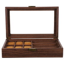 Fashion Retro Glazen Display Doos Organizer