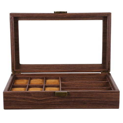 Fashion Retro Glazen Display Doos Organizer