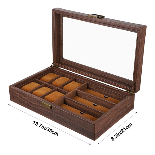 Fashion Retro Glazen Display Doos Organizer 1