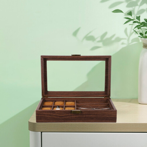 Fashion Retro Glazen Display Doos Organizer 2