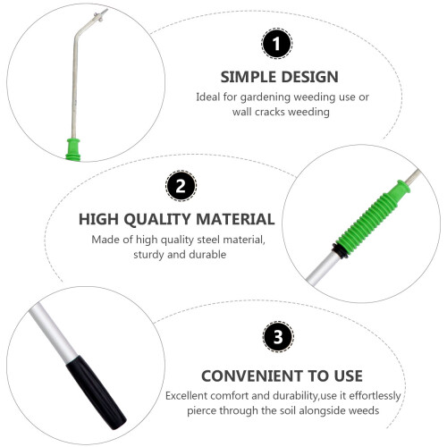 1 Extrator Manual Extensível Para Ervas Fissuras De 2