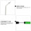 1 Extrator Manual Extensível Para Ervas Fissuras De 10
