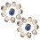 20 Unidades Botões De Com E Broches Decorativos 1