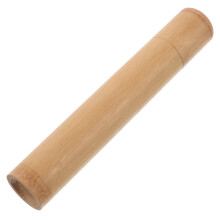 Bamboo Cigartrave Resehumidor Förvaringslåda Tub Cigarhållare