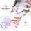 48 Unidades Mini De Acrílico Para Artesanato Diy 9