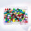 100 Unidades 4 Mm Coloridas Com Cabeça De 8