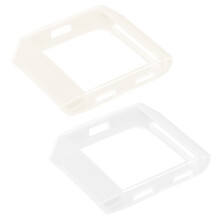 2Pcs Capa TPU Transparente Antiqueda Para Fitbit Ionic