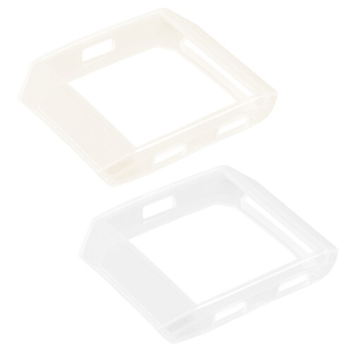 2Pcs Capa TPU Transparente Antiqueda Para Fitbit Ionic