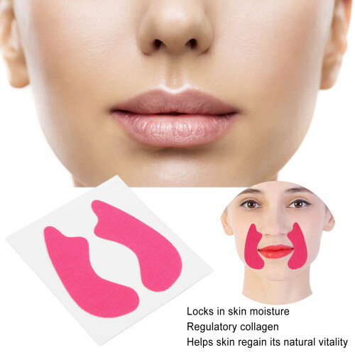 10pcs^V Shape Nasolabial Wrinkle Reducer Patches with Collagen Boost 2