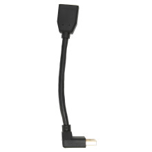 DP1.4 DisplayPort Extension Adapter 8k UHD 90-Degree for Monitors & Projectors