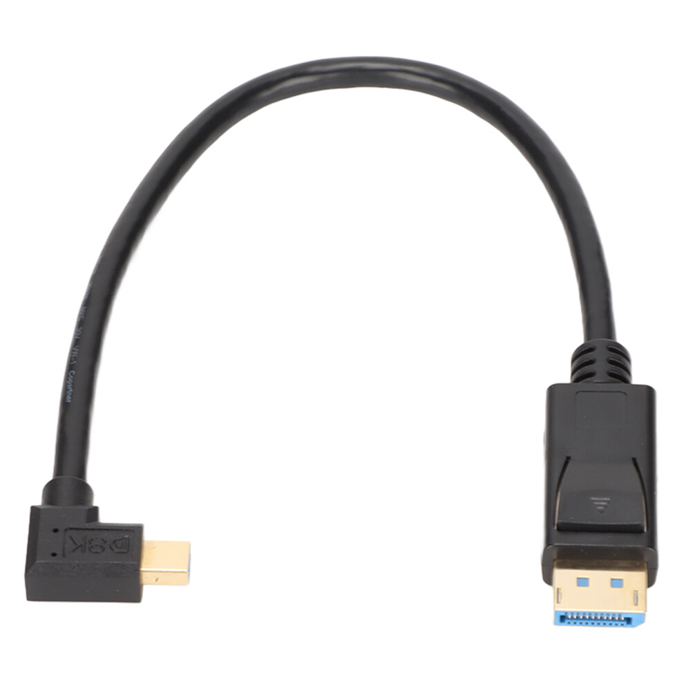 Dp To Minidp Adapter 8K 60Hz 4K 144Hz 30Cm Black 5071357314084