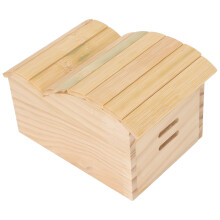 Bissfestes Holzhäuschen für Hamster 15x13,5x9,5 cm