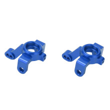 Aluminum Alloy RC Car Steering Cup Knuckle Arm for 1/18 Teton Blue