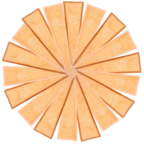 60St Rozenwikkel Sleeves, Kraftpapier, , Voor Bruiloften