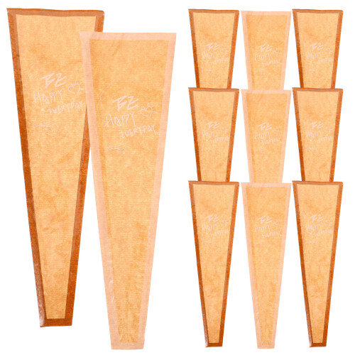 60St Rozenwikkel Sleeves, Kraftpapier, , Voor Bruiloften 2