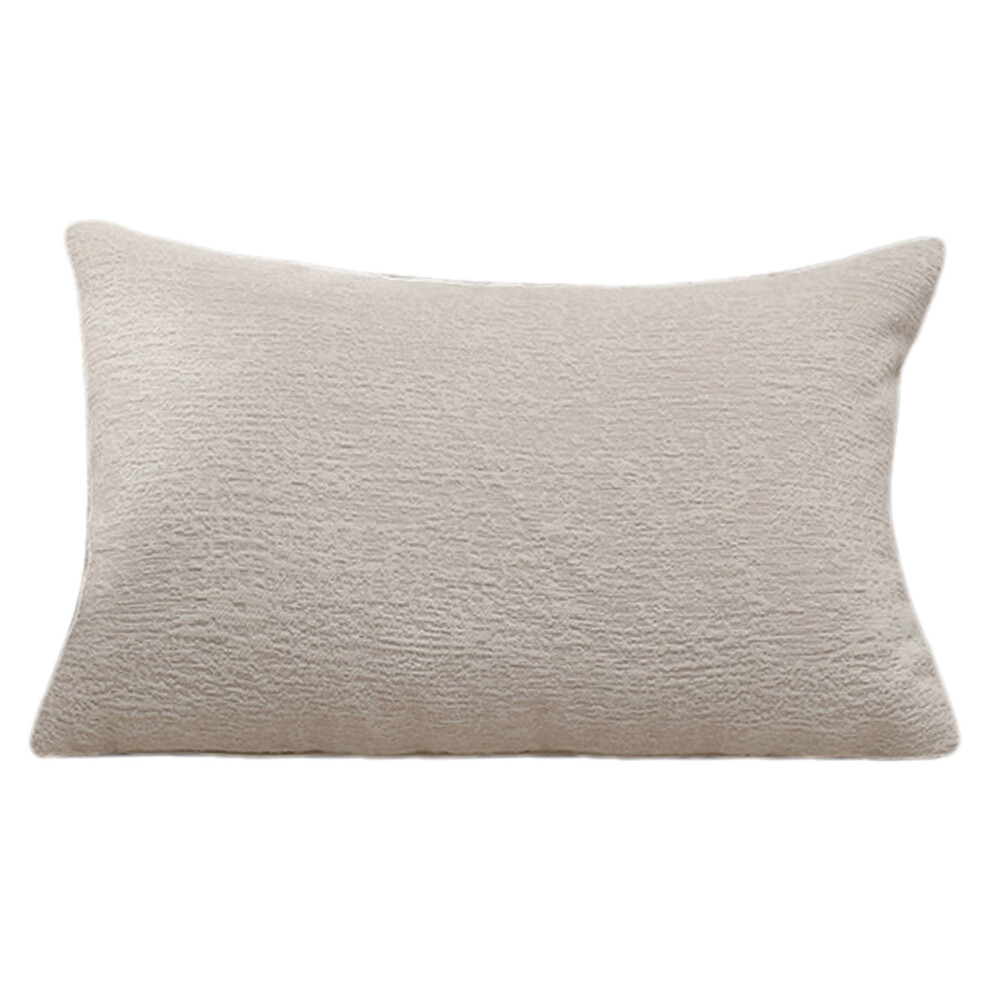 Chenilles Throw Pillow Cover Soft Couch Pillowcase Cushions-B 2