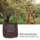 Large Khaki Orchard Picking Bag 42x45cm, Foldable, Lightweight 12
