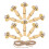 20 Unidades Mini Pinzas De Ropa De Madera Con 4