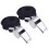 2 Unidades Silbatos De Metal Para Árbitro Con Cordón 1