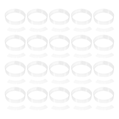 200 Unidades De Plástico Para Cuello De Reforzadas 1