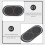 Drum Patch Doble Paso Pegatina Repuesto Para 4