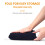 1 De Pies Hinchable Para , Ajustable, Ideal 6