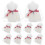 1 Lot Porte- Serviette Bébé Ours Pour De Bain, Baptême 11