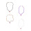 4 Pezzi Collana Pendente Boho A Mano 6