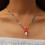 4 Pezzi Collana Pendente Boho A Mano 9